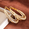 Lymphatic fashion Oval Earrings