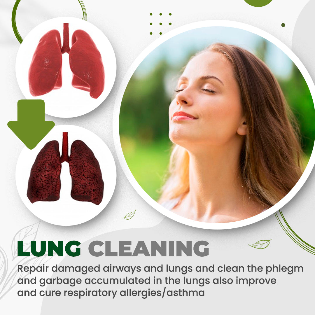 Organic Herbal Lung Cleanse Repair Nasal Spray