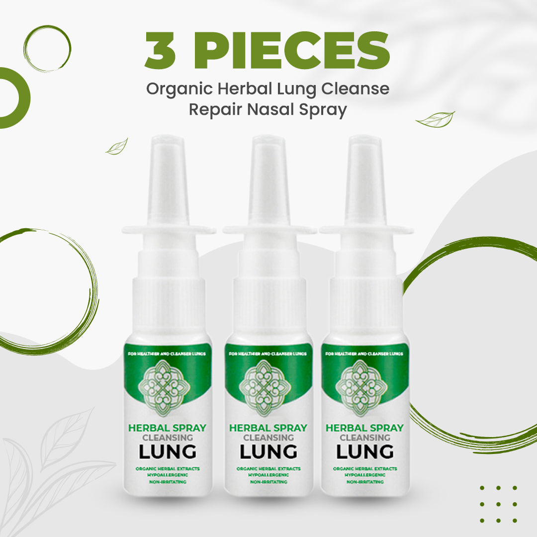 Organic Herbal Lung Cleanse Repair Nasal Spray