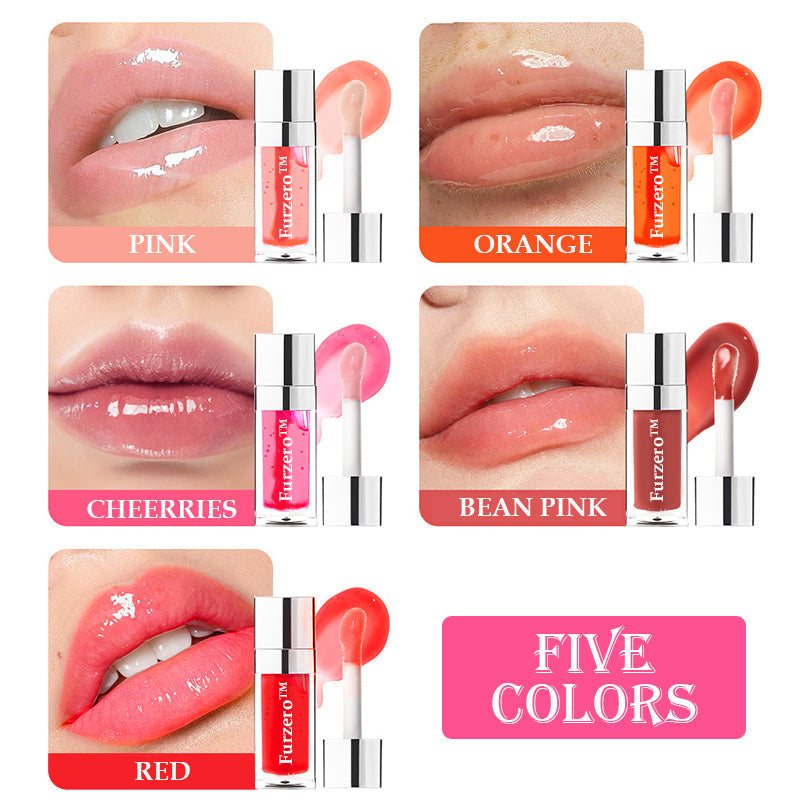 Furzero™ 12 HRS Instants Lips Plumping & Fuller Hydrating Glow Oil