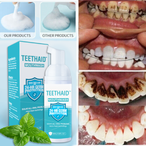 Teeth Whitening Mousse | Herbal Mouth Repair Mousse | Deep Cleansing