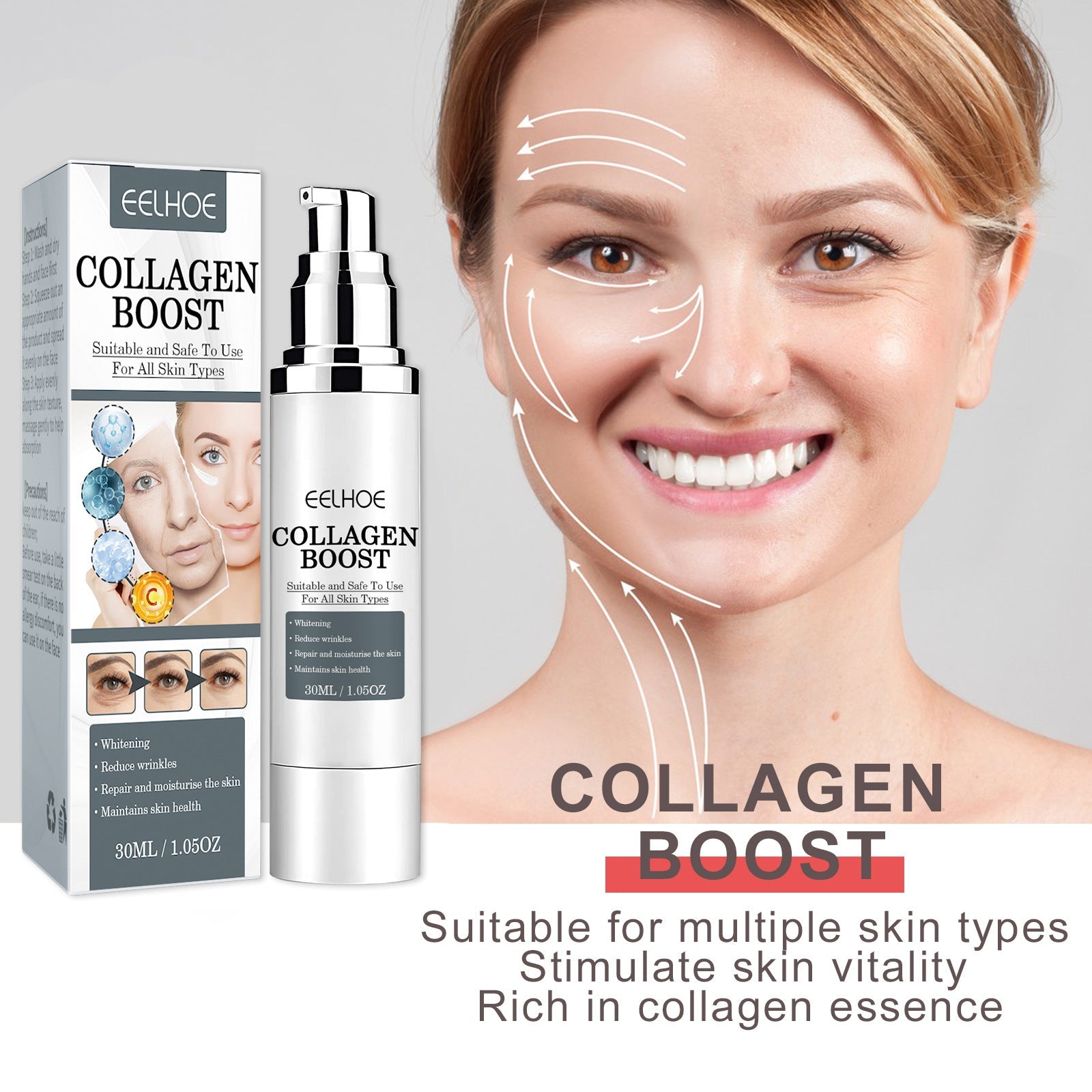 Collagen Boost Permanent  Anti-Aging Serum