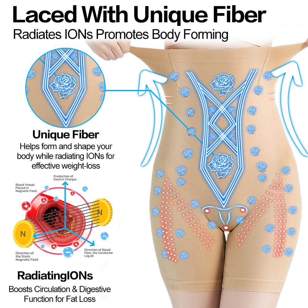 Far Infrared Negative Oxygen Ion Fat Burning Tummy Control Hip