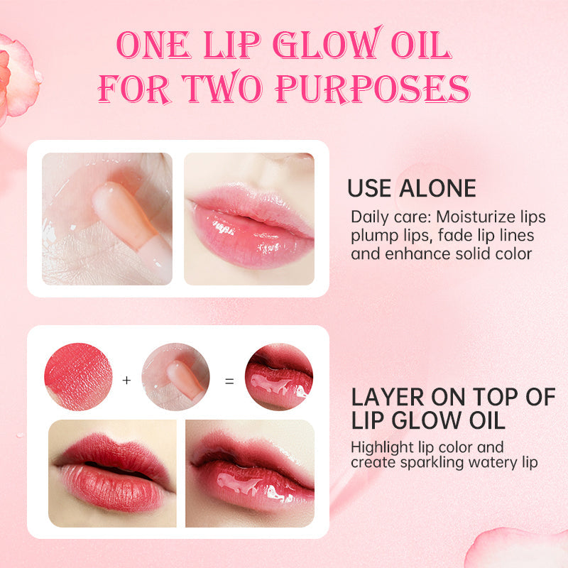 Furzero™ 12 HRS Instants Lips Plumping & Fuller Hydrating Glow Oil