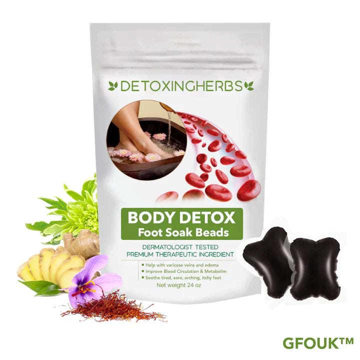 Body Detox Foot Soak | Cleansing Foot Soak Beads | Deep Cleansing