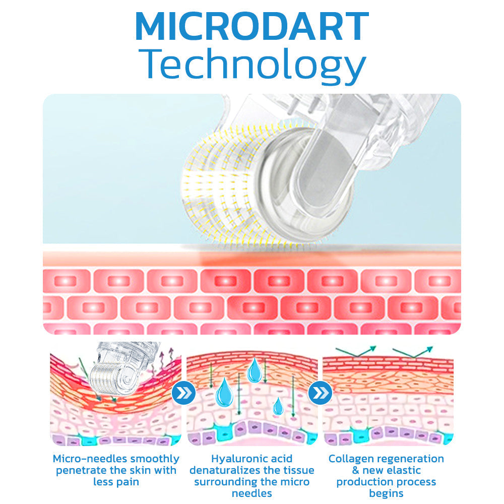 flysmus™ PockmarksHeal Hyaluronic Acid Microdart Roller