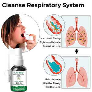 Herbal Detox Spray Cleansing Lung | Deep Cleansing