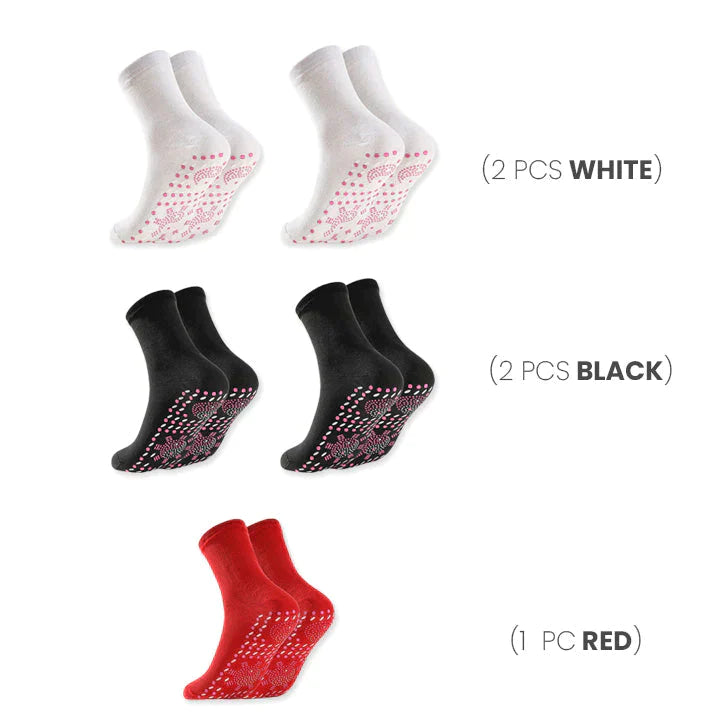 CC™ Self-Heating Acupressure Socks