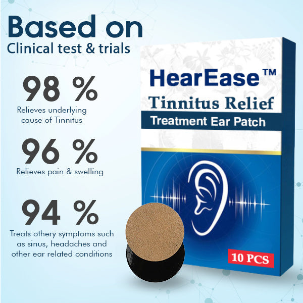 HearEase™ Tinnitus Relief Treatment Ear Patch