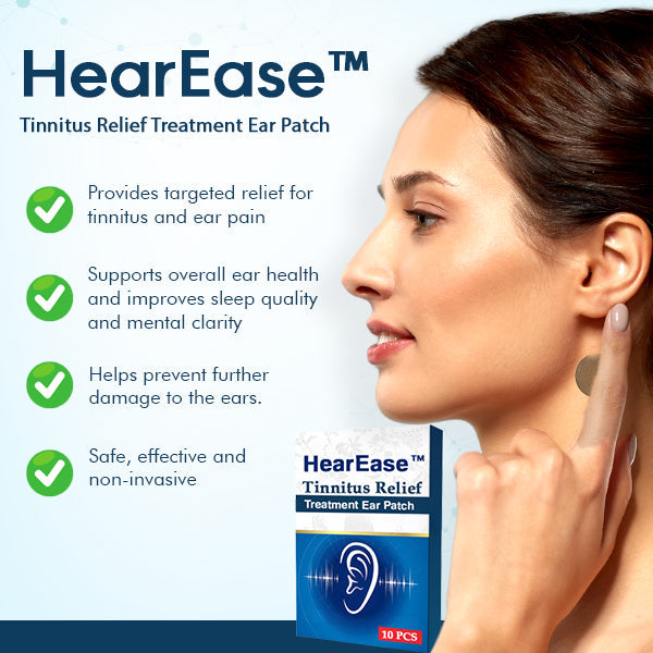 HearEase™ Tinnitus Relief Treatment Ear Patch