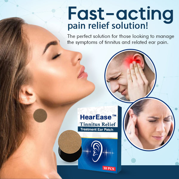 HearEase™ Tinnitus Relief Treatment Ear Patch